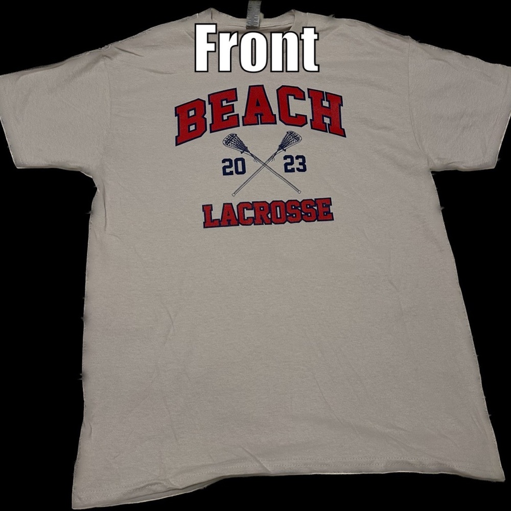 Cocoa Beach Lacrosse ShortSleeve TShirt